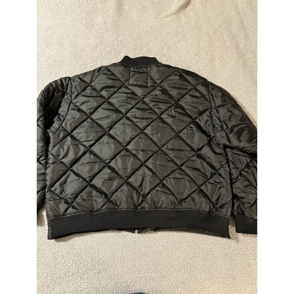 Chicago Fire Department Letter Nest Quilted Coat Game Workwear 2XL